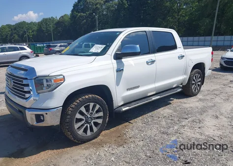 2018 Toyota Tundra Limited 5.7L V8 z USA, uszkodzony, nr VIN 5TFHW5F1XJX767085